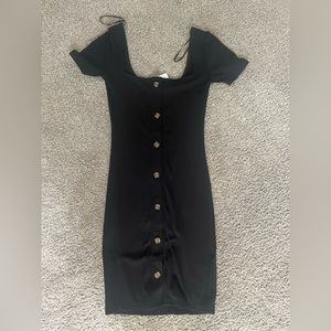 H&M Button-Down Fitted Dress - Size XXS